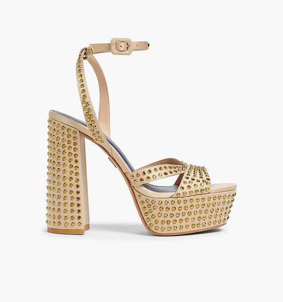 Bronze platform heels outlet