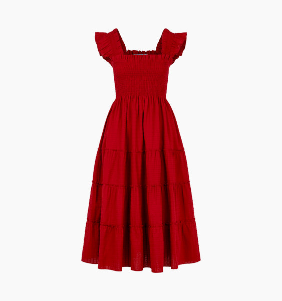 houseonthehill ハウスオンザヒル / Dress (Red) The Tulle Ellie Nap Dress - Red Tulle – Hill House Home