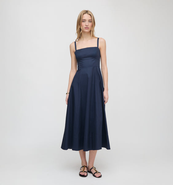 The Margot Dress - Navy – Hill House Home