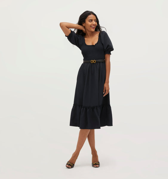 House on the Hill　Dress (Black)　100(3Y) House on the Hill Dress (Black) 100(3Y)（PINAFORE DRESS