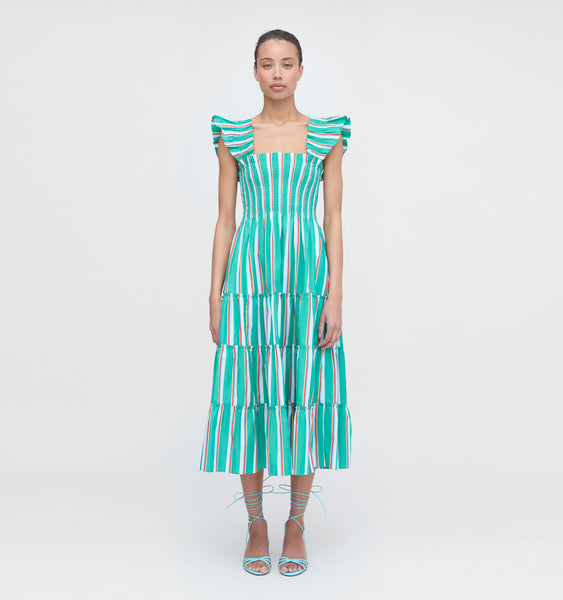The Ellie Nap Dress - Sunset Stripe – Hill House Home