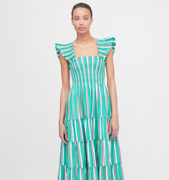 The Ellie Nap Dress - Sunset Stripe – Hill House Home
