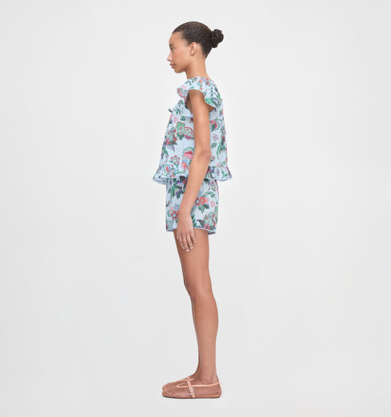 The Josie Set - Light Blue Jungle Floral – Hill House Home