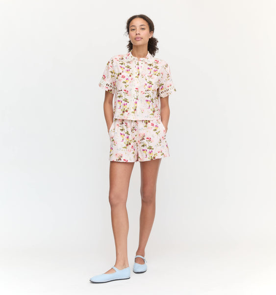 The Audrey Shorts - Pink Bluebonnet – Hill House Home