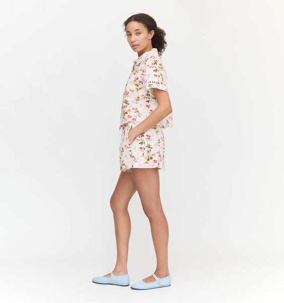 The Audrey Shorts - Pink Bluebonnet – Hill House Home