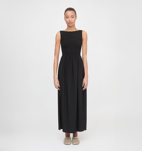 The Cosima Nap Dress - Black Jersey – Hill House Home