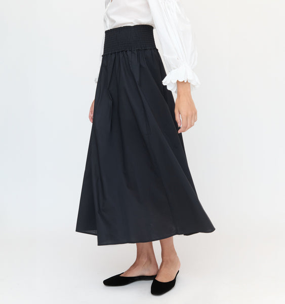 Navy Skirt: Delphine Nap Style | Hill House Home