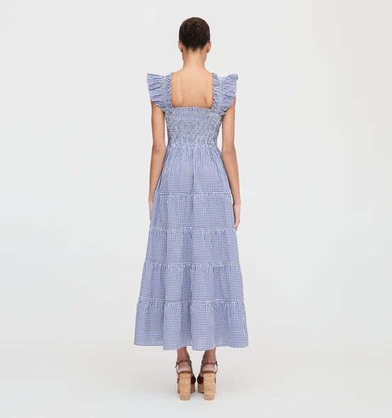 house on the hill / Dress (Navy) 90㎝ The Giselle Dress - Charm Scallop – Hill House Home