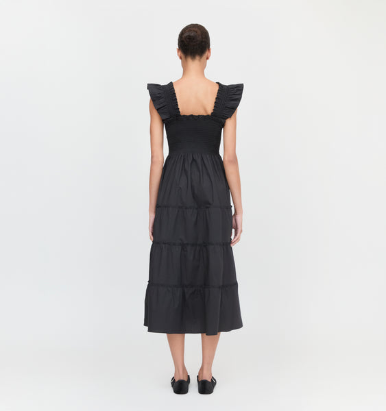 n*t様 House on the hill Dress ネイビー　80センチ The Ellie Nap Dress - Black Poplin – Hill House Home
