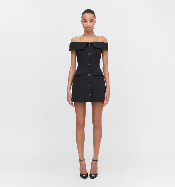 The Mattia Dress - Black – Hill House Home