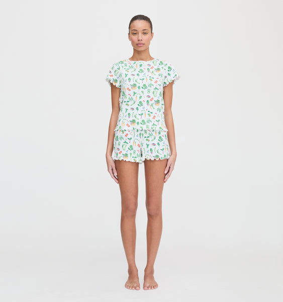 The Nina Pajama Set - Farmer's Market – Hill House Home