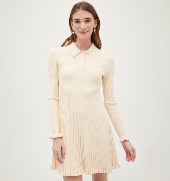 The Rachel Dress - Ivory Knit