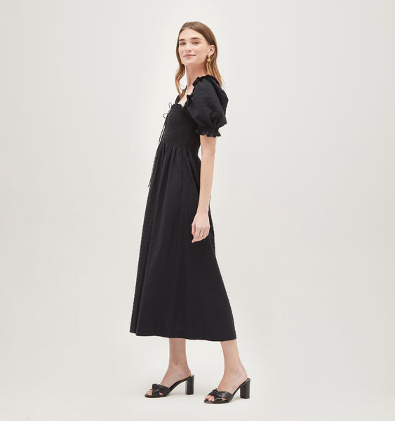Hill House The Louisa Nap Dress in Wrinkle-Resistant Crepe