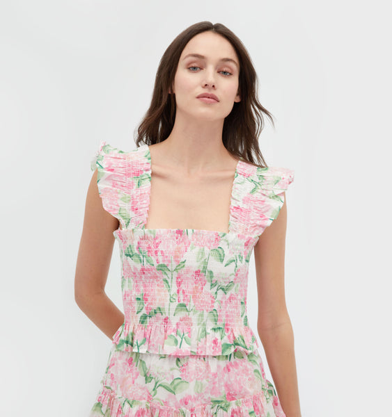 The Paz Skirt - Pink Hydrangea – Hill House Home