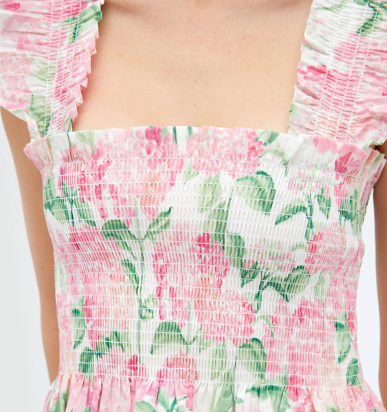 The Paz Skirt - Pink Hydrangea – Hill House Home
