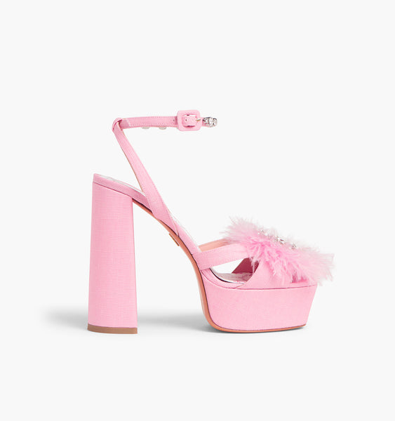 The Party Platform Pink Feathers