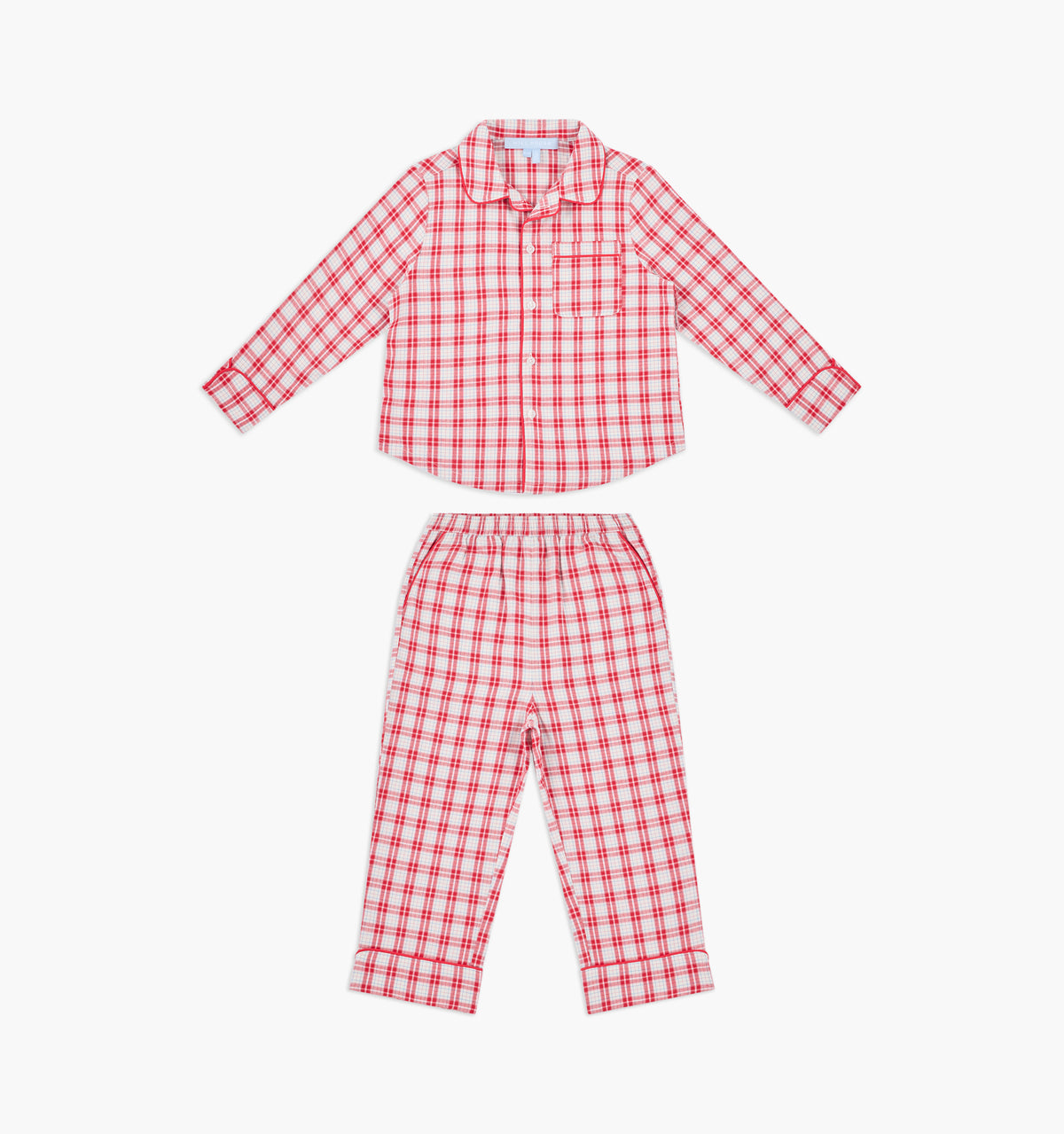 The Baby Quentin Set - Peppermint Tartan
