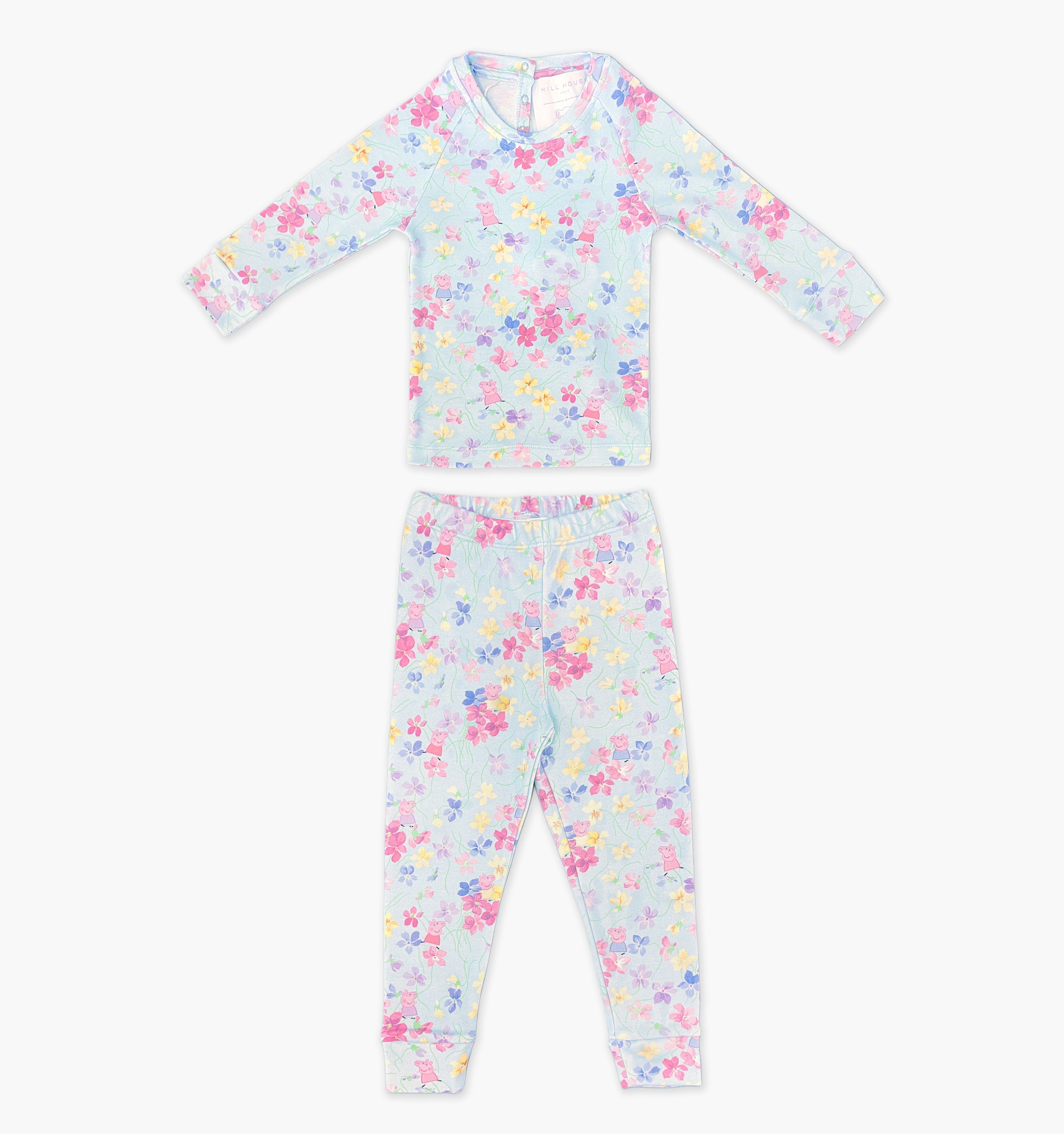 The Peppa Pig Baby PJ Set - Multi Floral