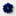 The Small Flower Pin - Cobalt