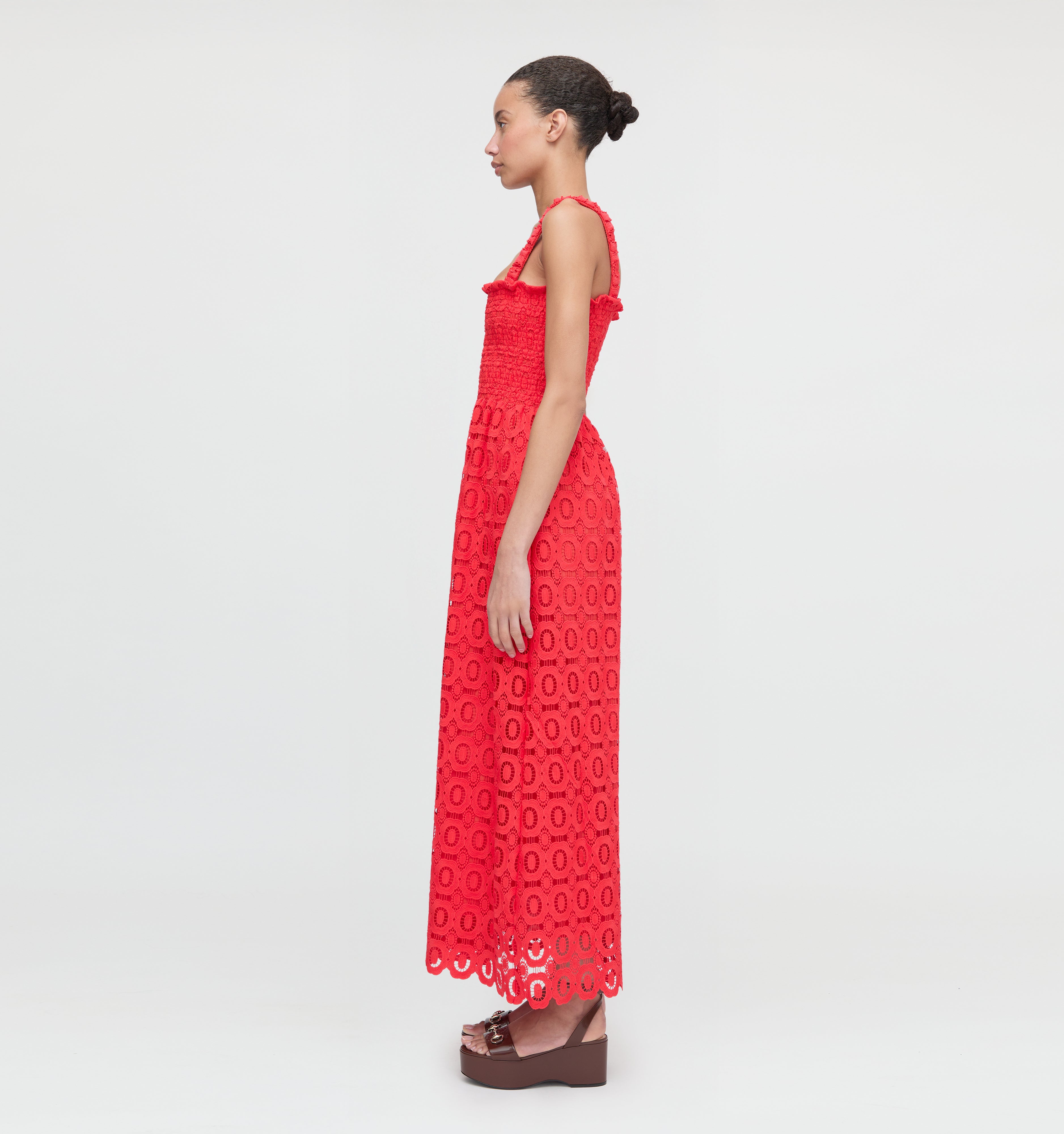 The Anjuli Nap Dress - Poppy Lace