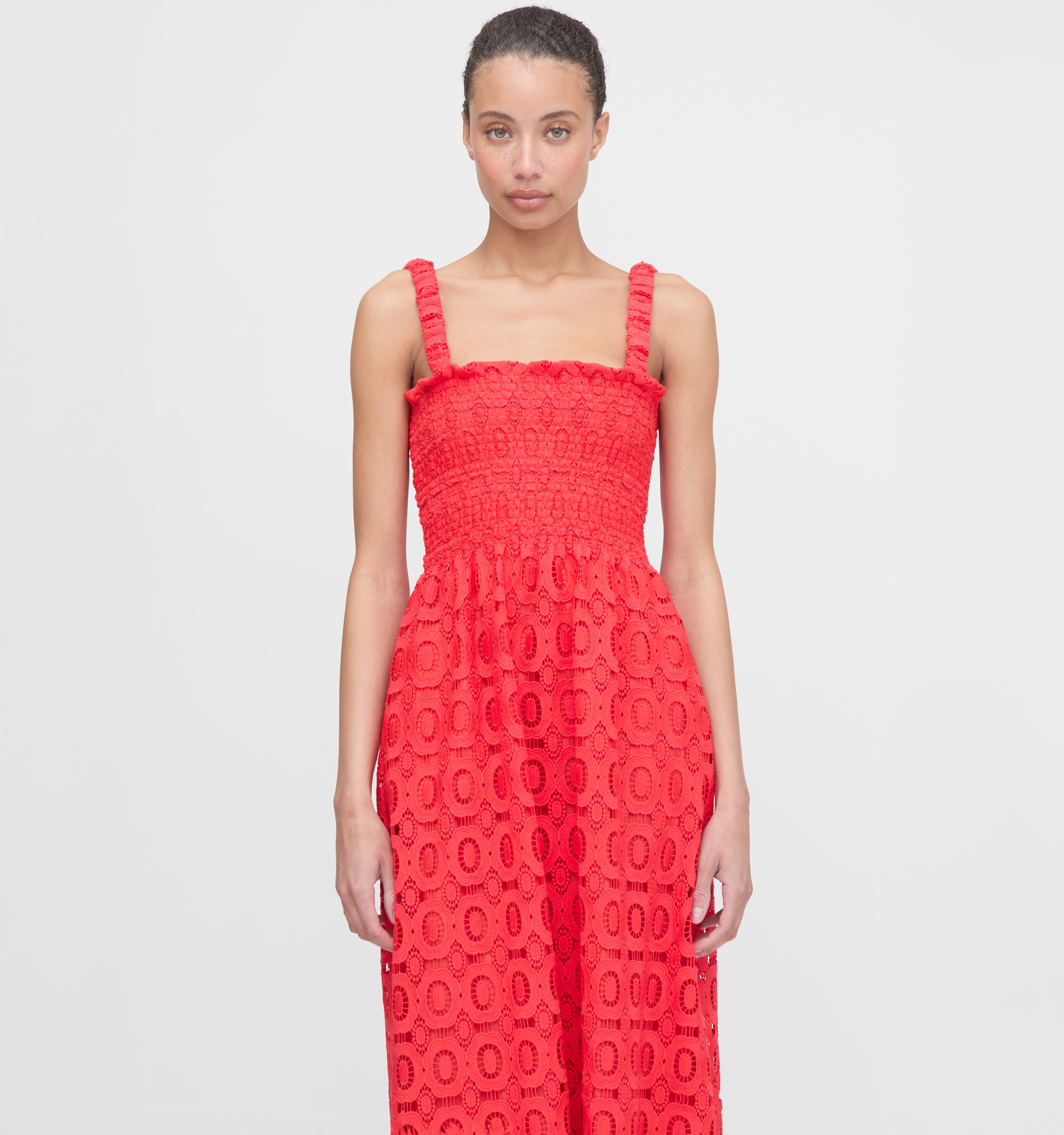 The Anjuli Nap Dress - Poppy Lace – Hill House Home