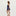 Gabriella wears a size XS in the Navy color:navy