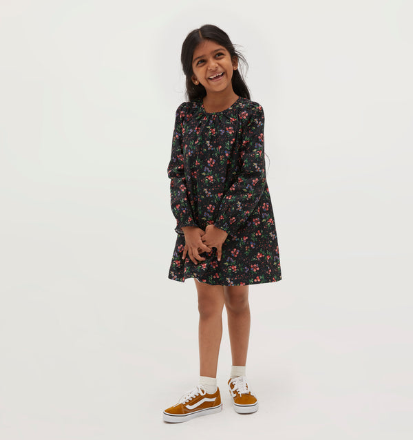The Tiny Eloise Dress - Multi Berry Taffeta
