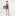The Giana Swimsuit - Navy Trailing Fern
