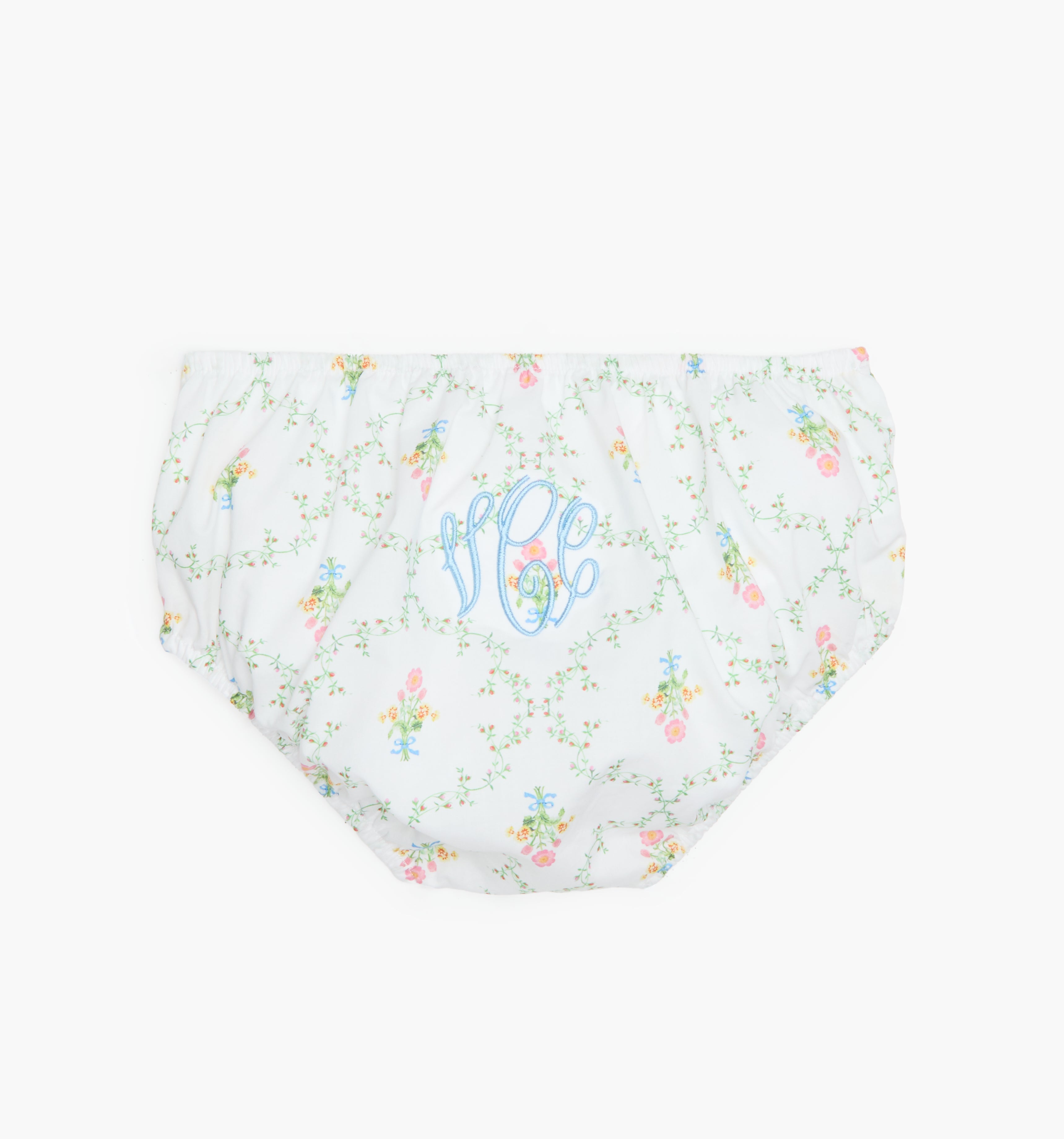 The Baby Ellie Nap Dress - Pastel Trellis