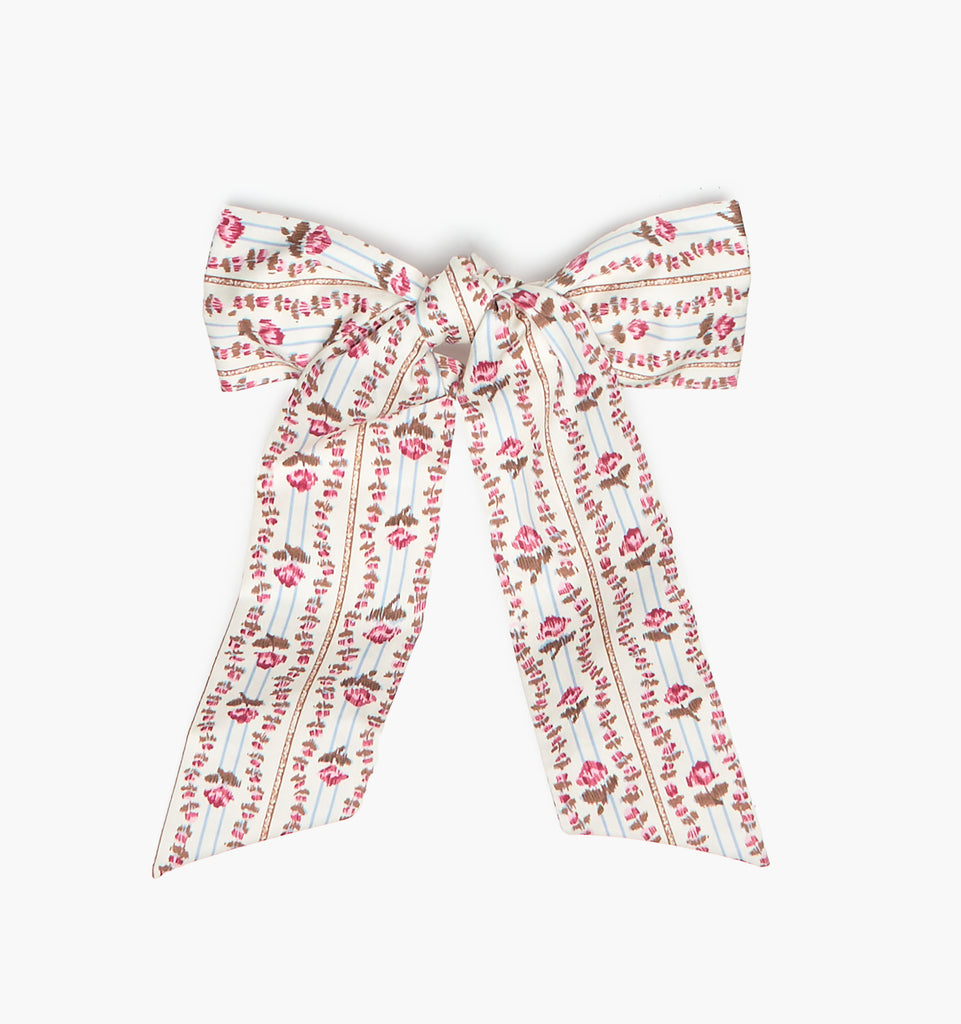 American Girl x Hill House Felicity Floral Cream and Pink Bow Hair Accessory Resellers have lost their minds : r/americangirl main image 4