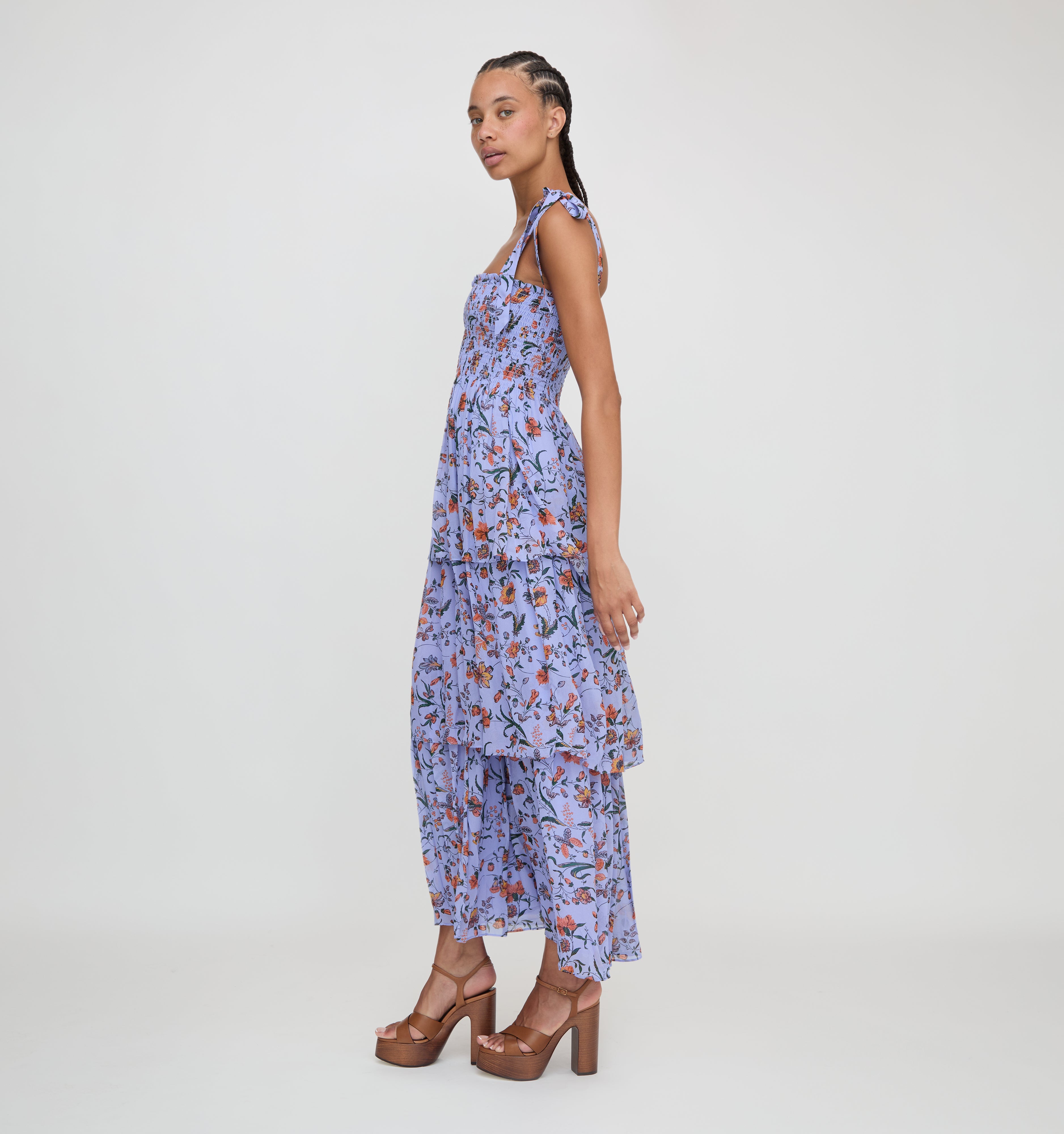 The Elise Nap Dress - Thistle Fleur Chintz