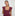 The Ellie Nap Dress - Burgundy Shadow Stripe