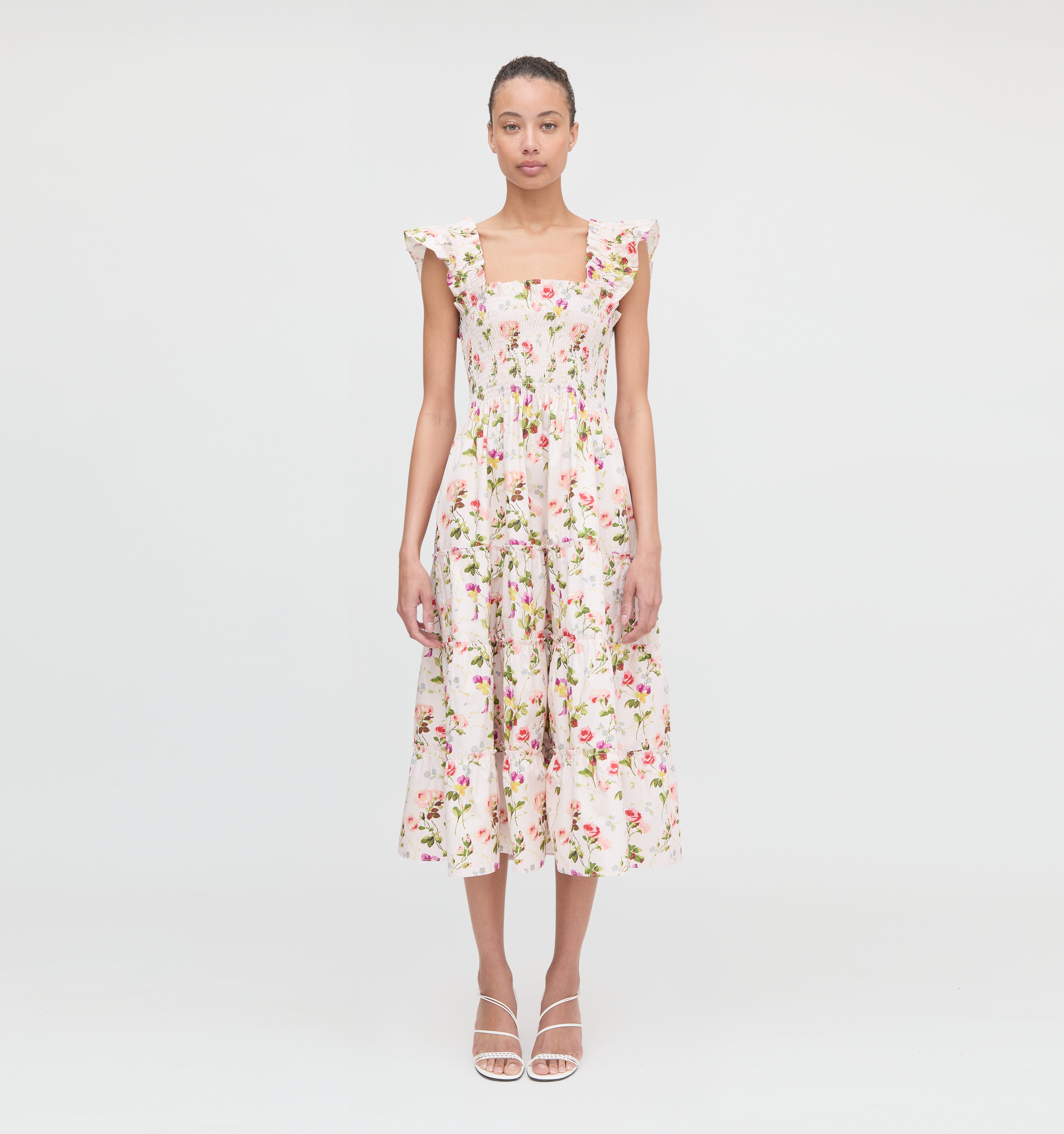 The Ellie Nap Dress - Pink Bluebonnet