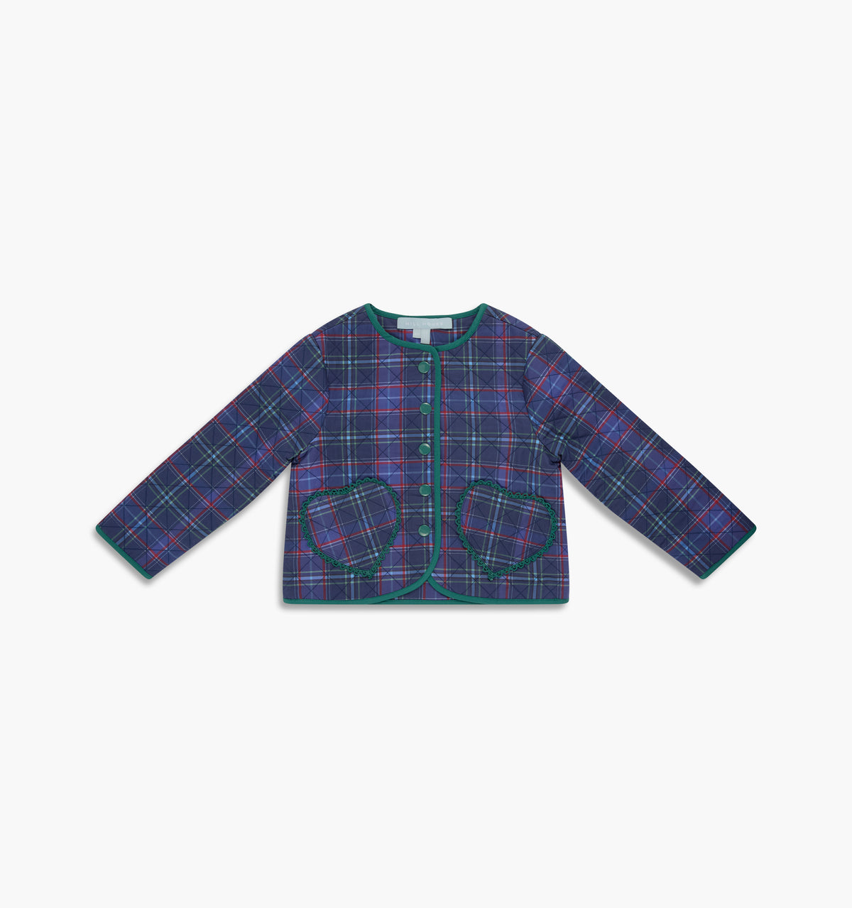 The Baby McNally Jacket -  Autumn Tartan Navy