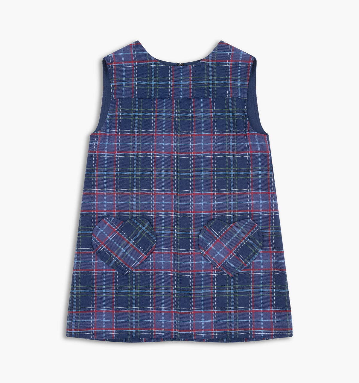 The Tiny Mulberry Dress -  Autumn Tartan Navy