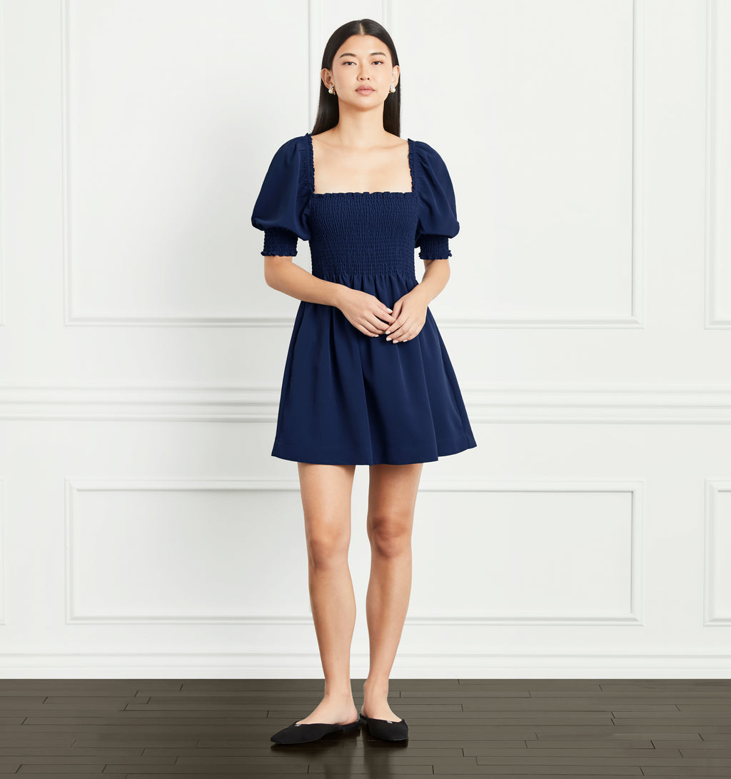 navy blue nap dress The Athena Nap Dress | Navy Cotton Classic / XS | | Cotton