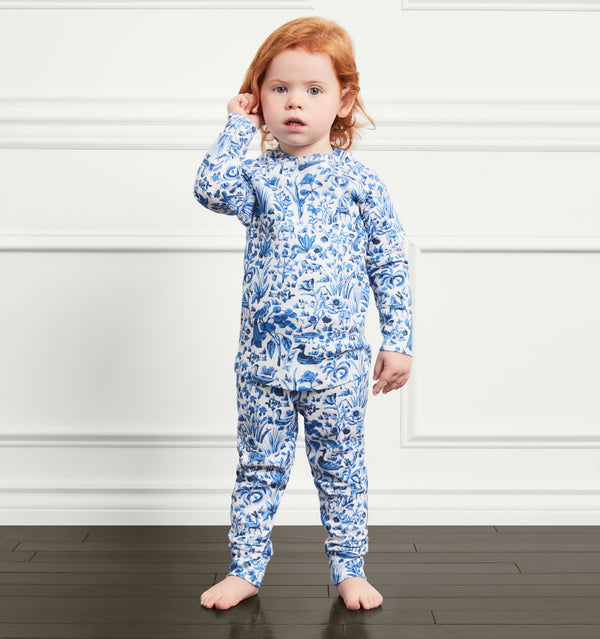 The Baby PJ Set - Blue Sherwood Forest