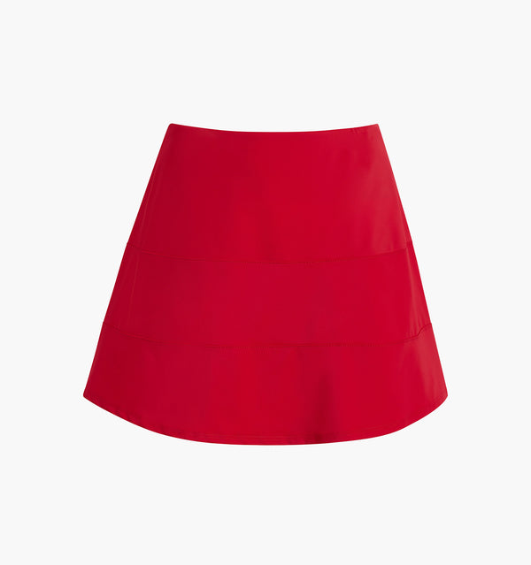 The Pool Skirt - Red