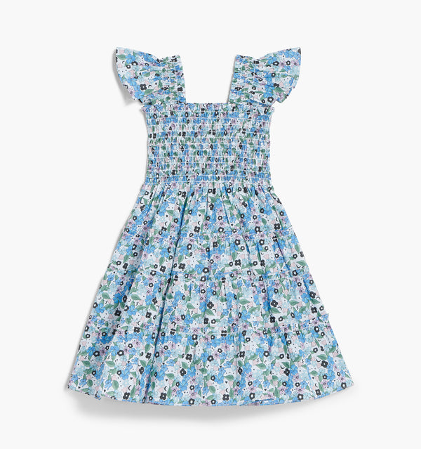 The Artist's Edition Baby Ellie Nap Dress - Beflowered Charms Cotton
