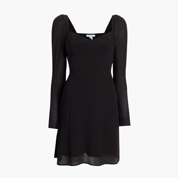 House on the Hill　Dress (Black)　100(3Y) TheElizabethNapDressBlackCotto
