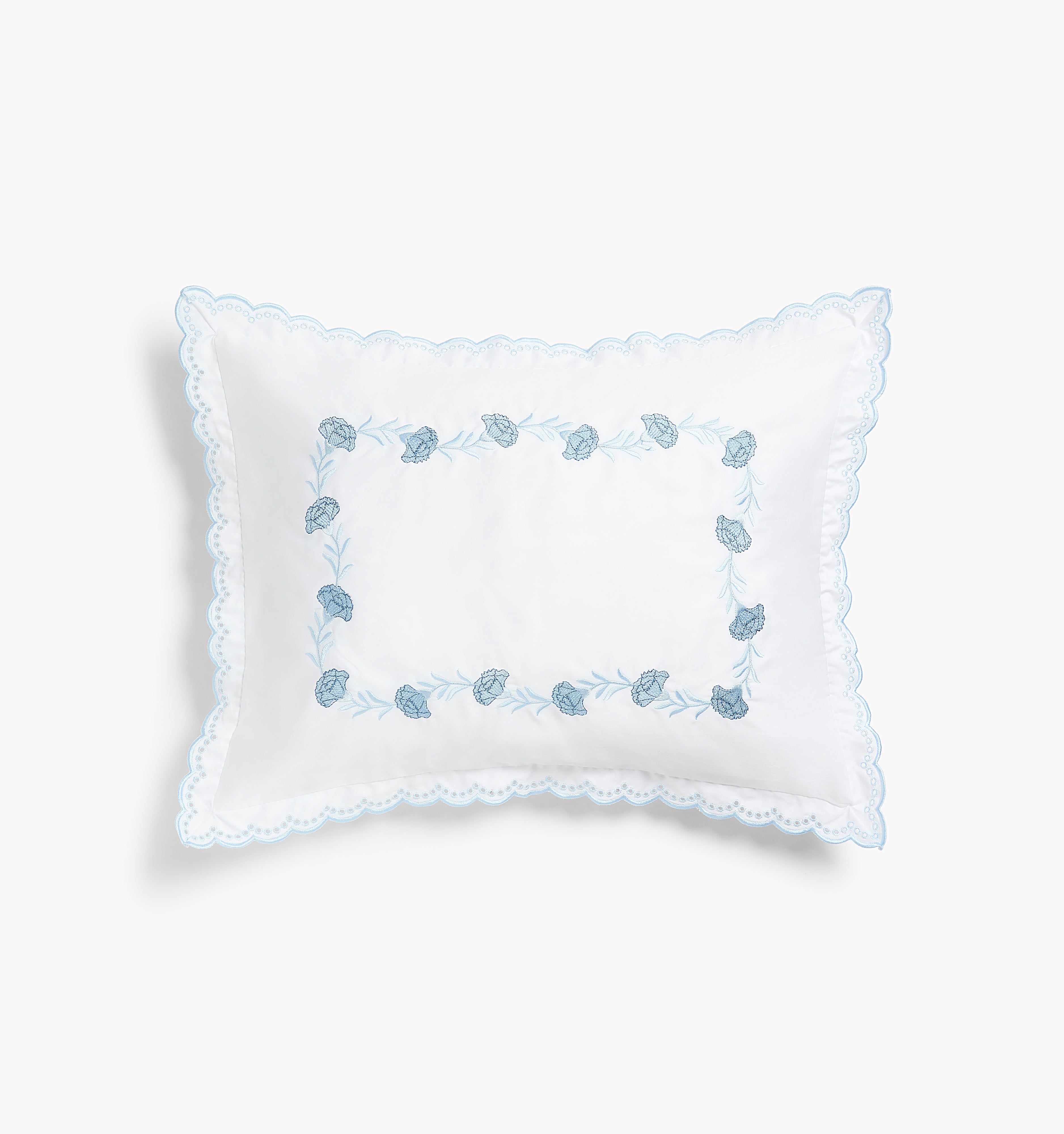 The Hollyhock Mini Pillowcase - Embroidery