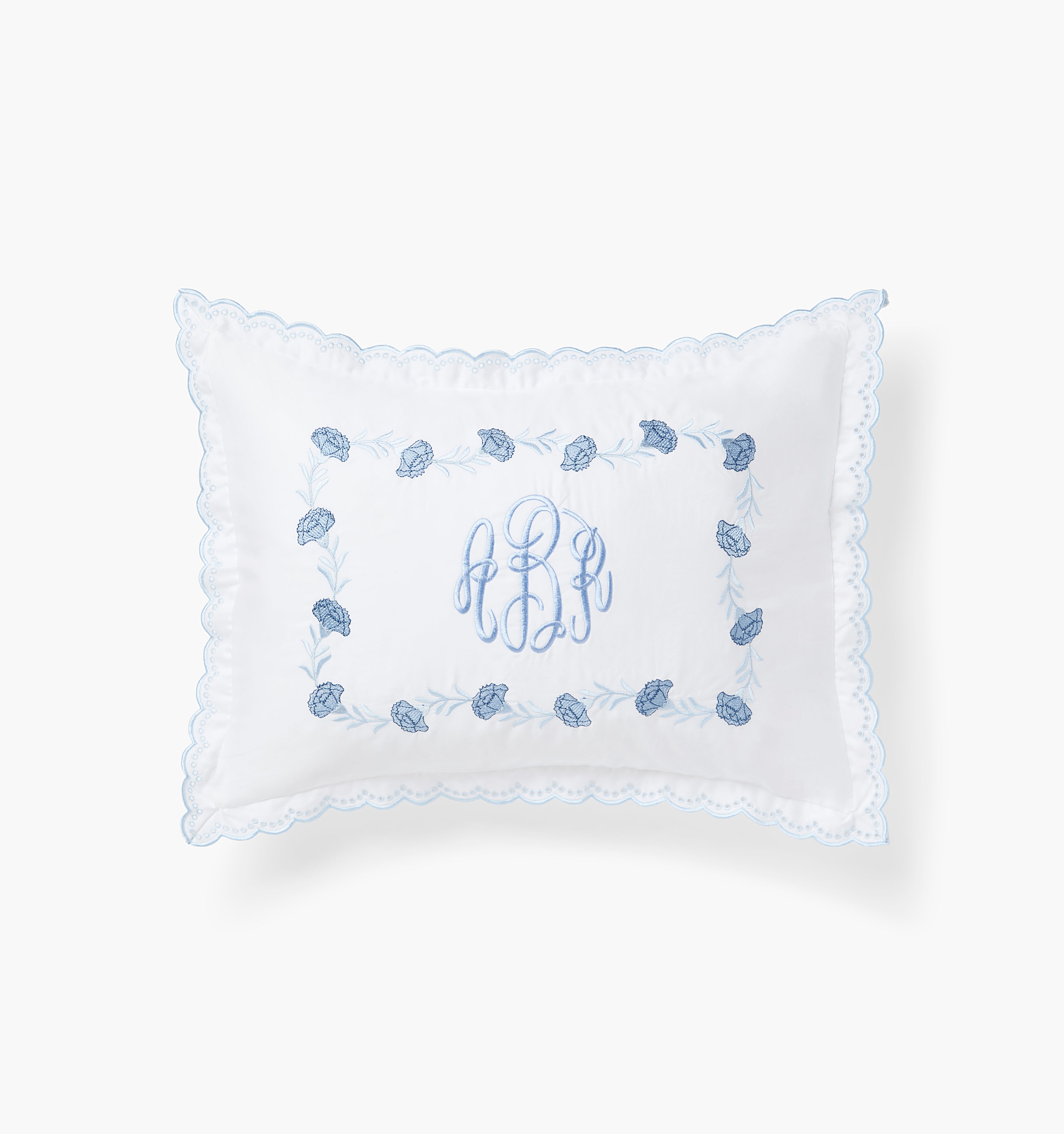 The Hollyhock Mini Pillowcase - Embroidery