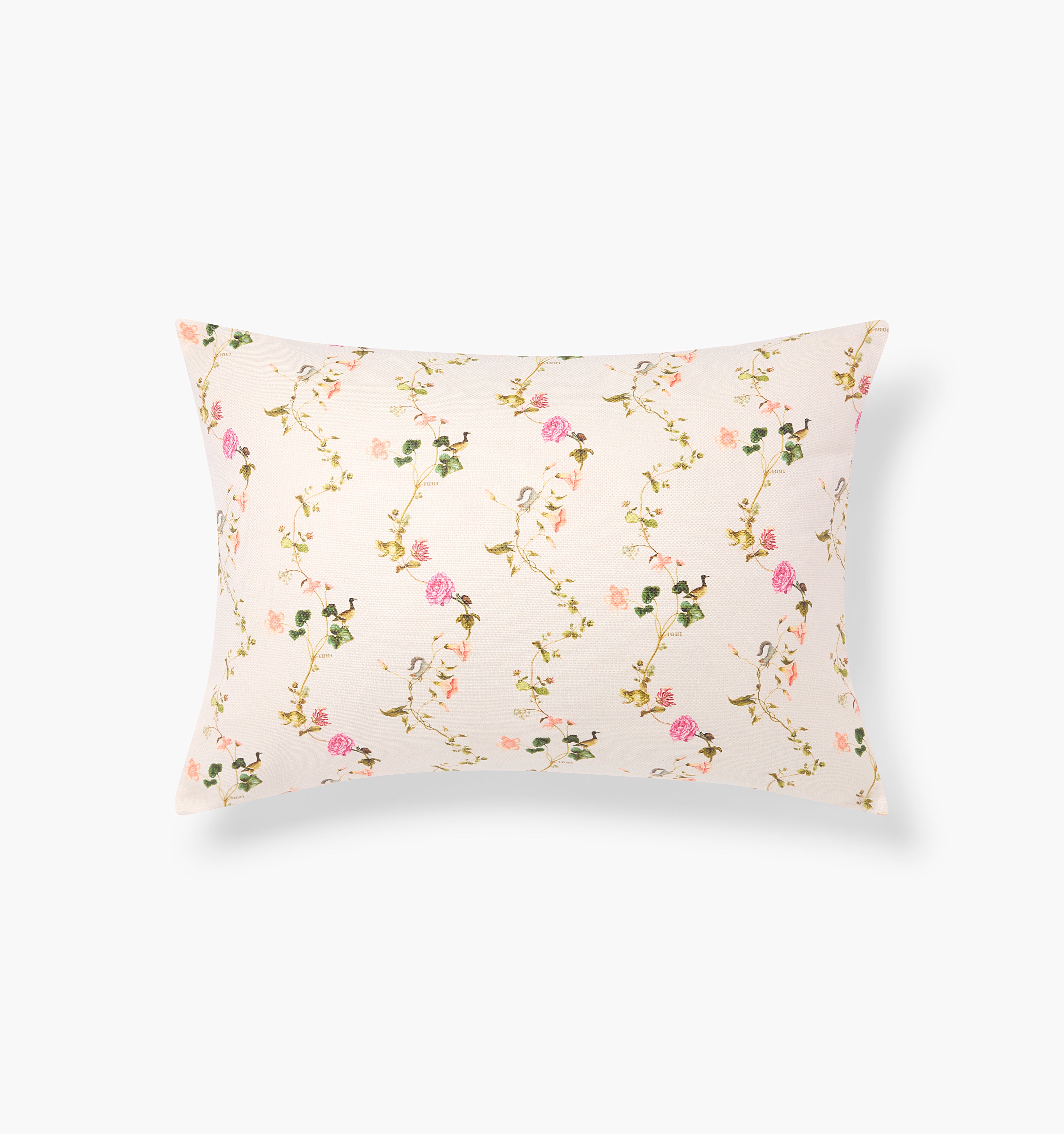 The Perry Lumbar Throw Pillowcase - Shell Pond Floral