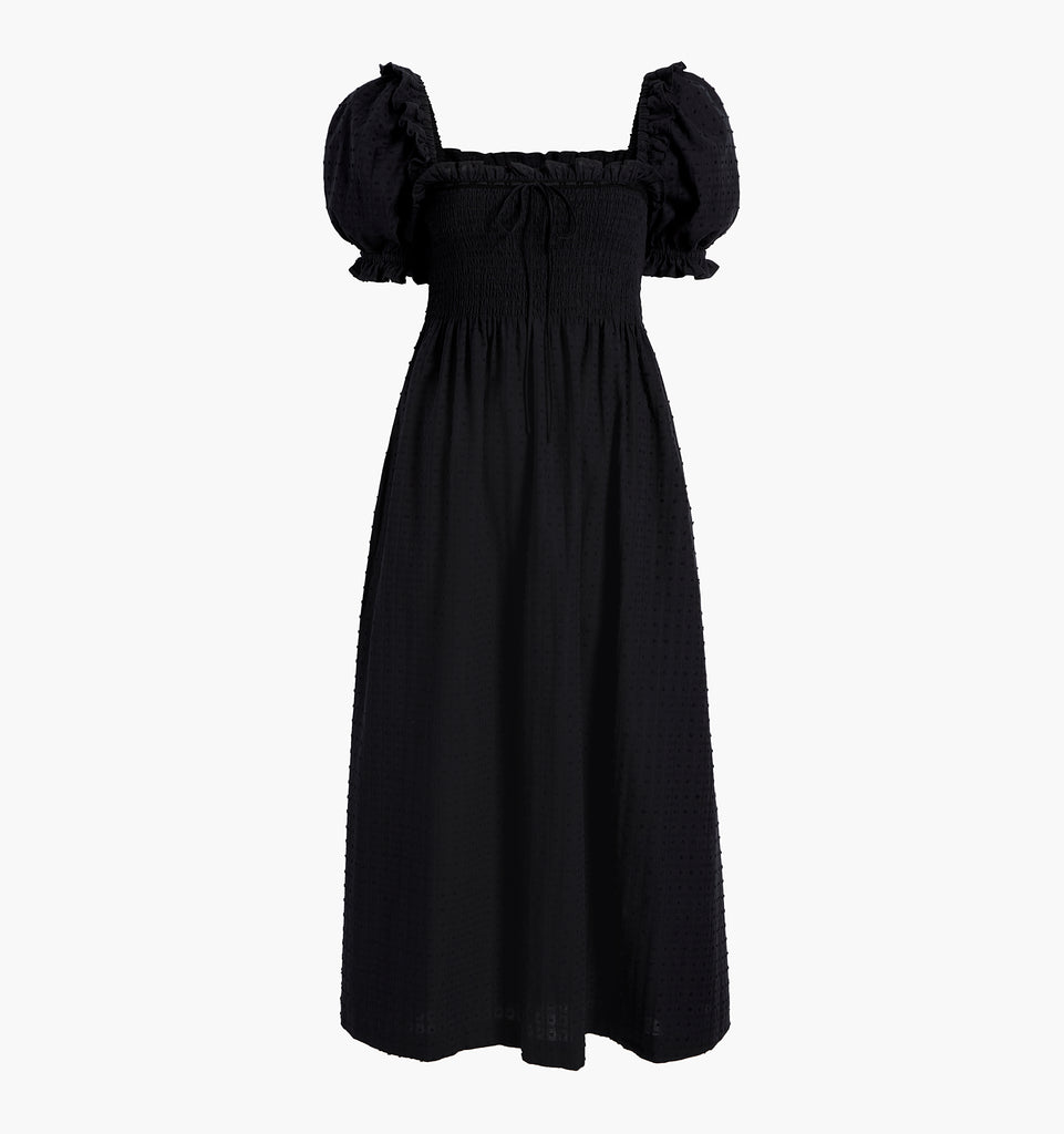 House on the Hill　Dress (Black)　100(3Y) Black Matilda Dress by Hill House Home | Rent the Runway