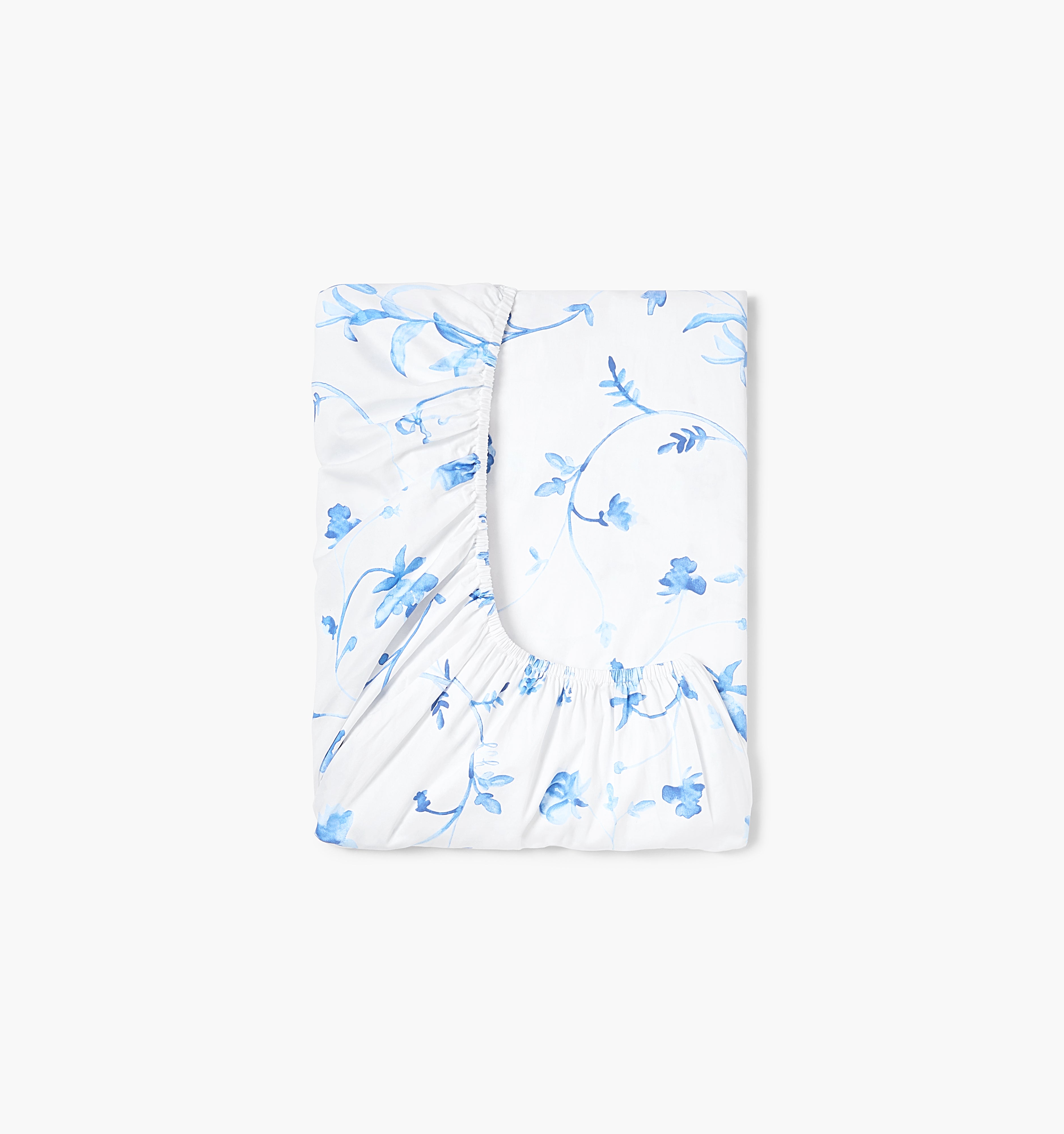 The Crib Sheet - Blue Botanical – Hill House Home