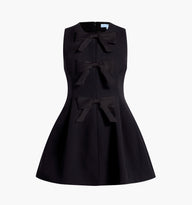 The Blythe Bow Dress - Black Bows Hill House Home The Blythe Bow Dress - Black Bows Hill House Home