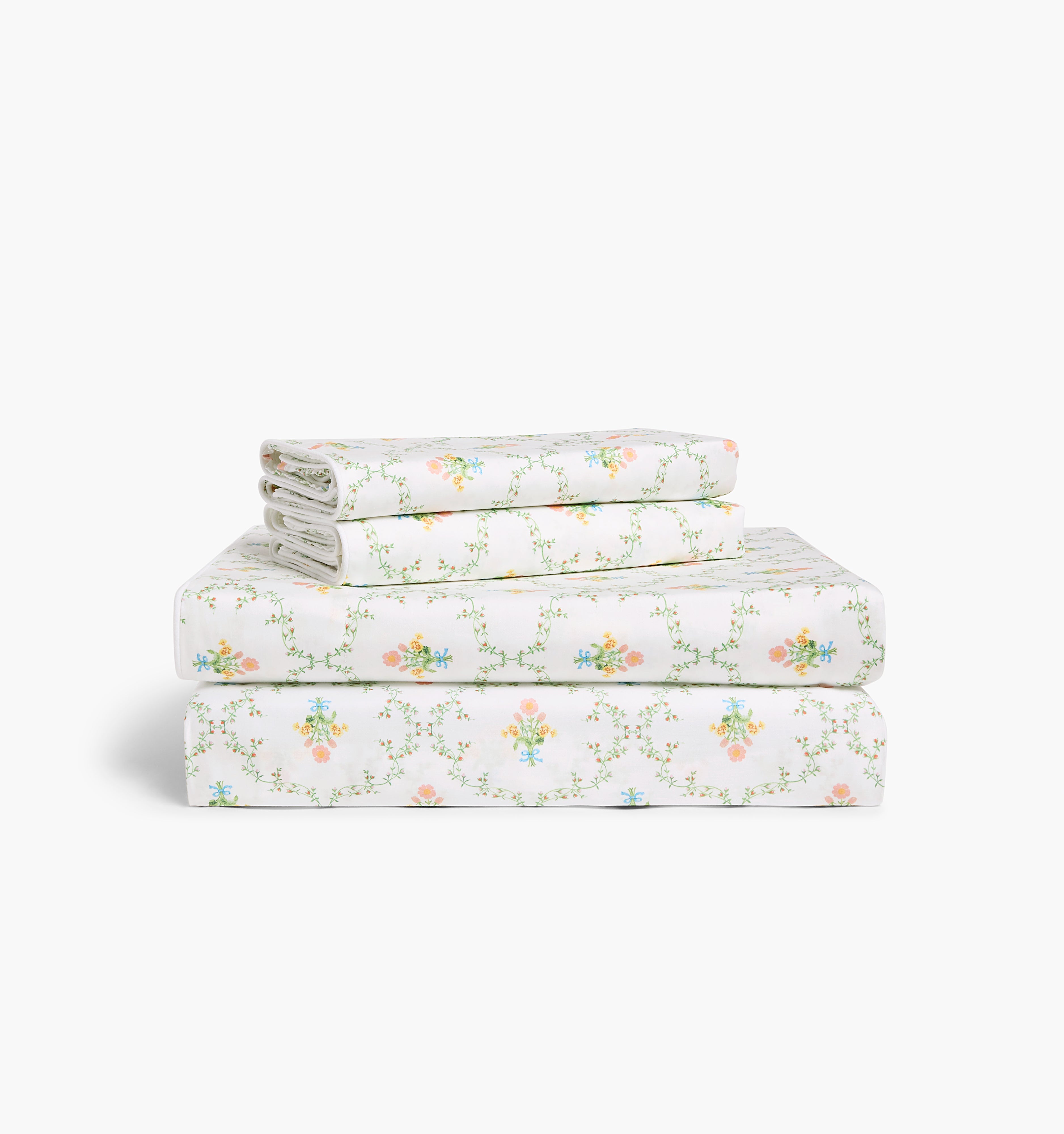 The Sheet Set - Pastel Trellis