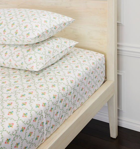 The Sheet Set (King) - Pastel Trellis