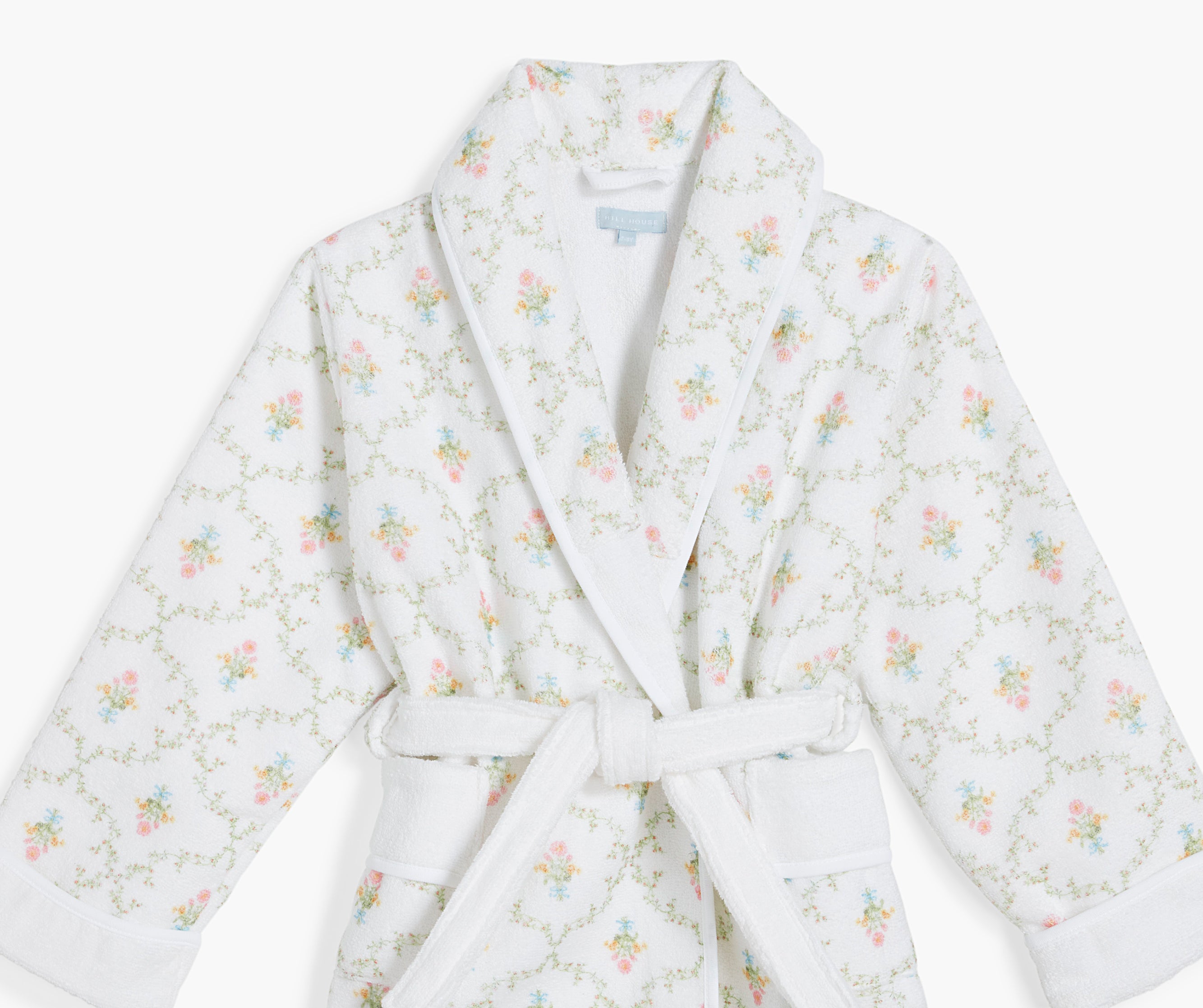 The Tiny Hotel Robe - Blue Botanical – Hill House Home