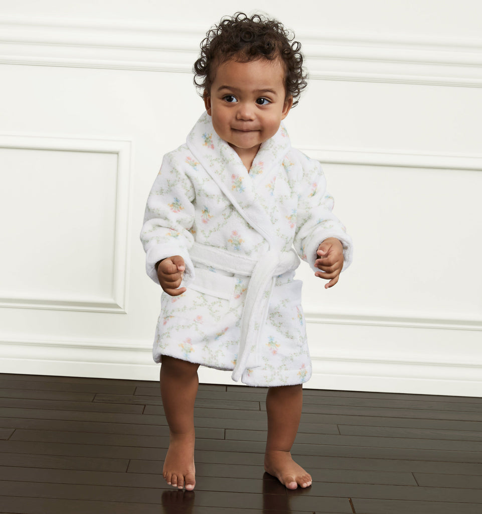 The Baby Hotel Robe Pastel Trellis